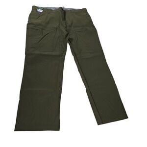 Orvis Tech Pant Men Olive Green‎ Stretch Water Repellent Cargo Pockets 40x29